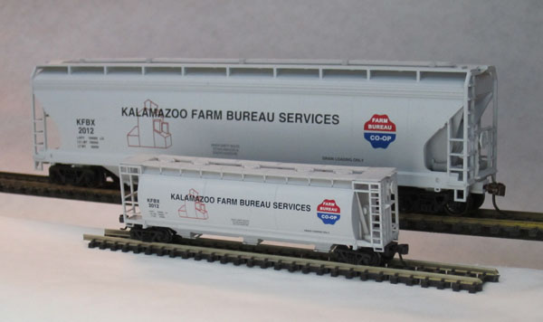 Kalamazoo Farm Bureau Services covered hopper