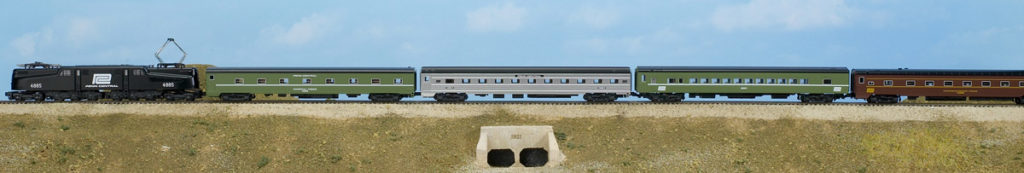 Kato USA N scale Penn Centrals rainbow fleet passenger cars