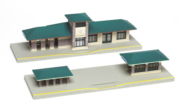 KatoNscaleNorthAmericansuburbanstation