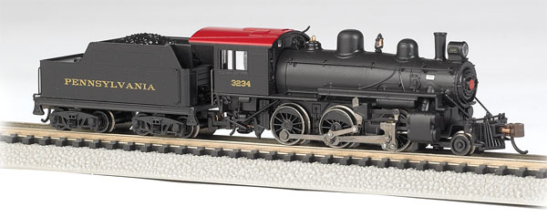Bachmann N scale Alco 2-6-0 steam locomotive