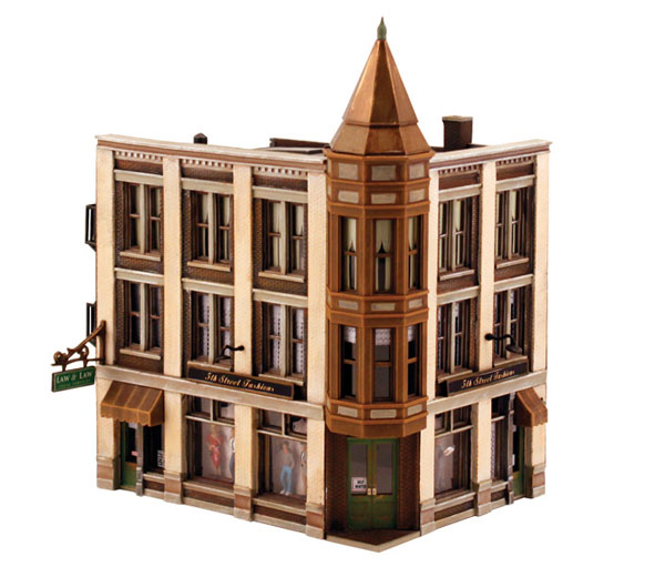 Woodland Scenics HO scale Corner Department Store