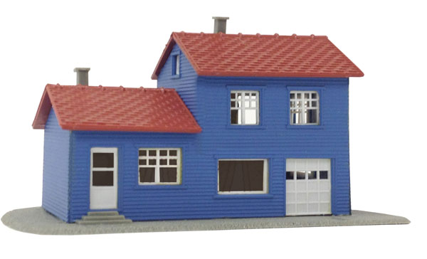 Model Power N scale split-level house