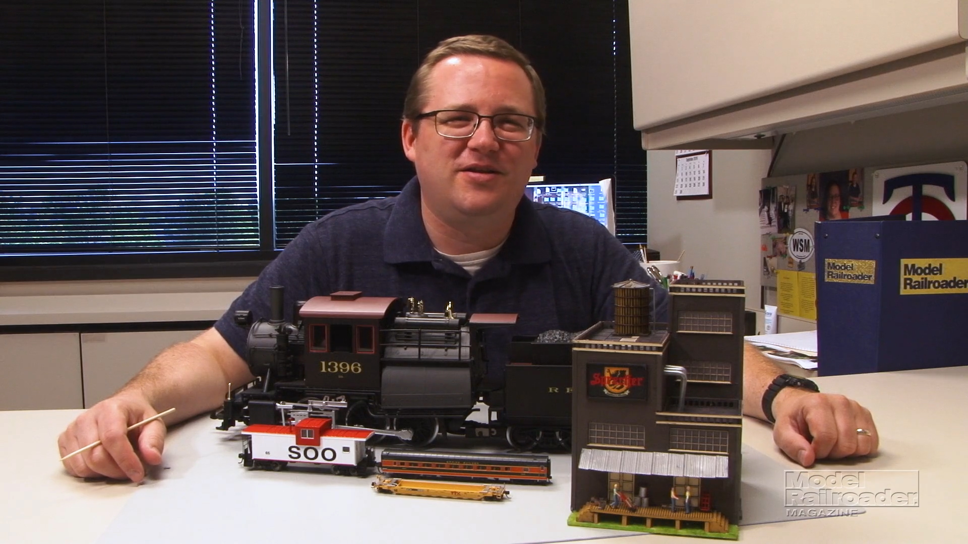 Modelers Spotlight Video Inside Codys Office for August 2019