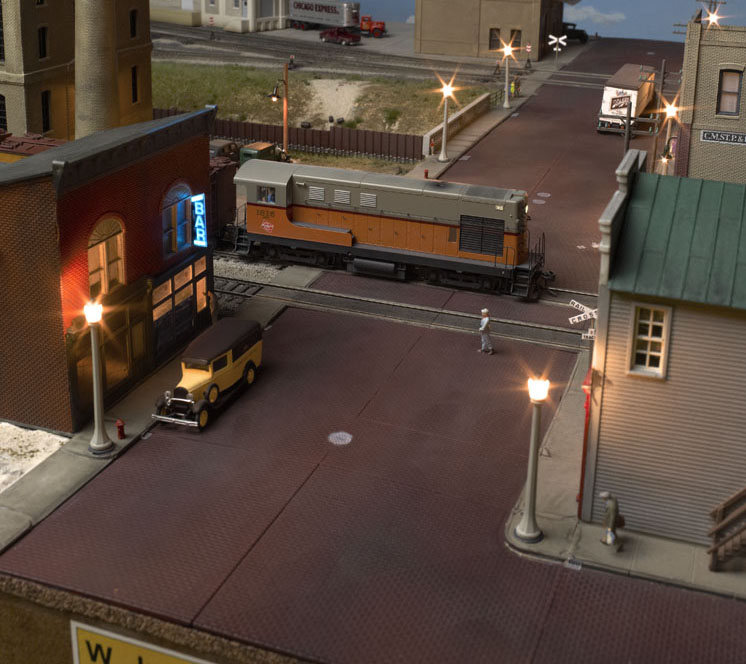 11 easy urban lighting tips for your model railroad layout