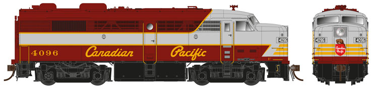 Rapido HO Alco/Montreal Locomotive Works FA-2 and FPA-2 diesel locomotives