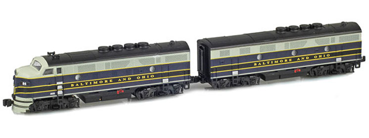 American Z Line Electro-Motive Division F3A and F3B diesel locomotives