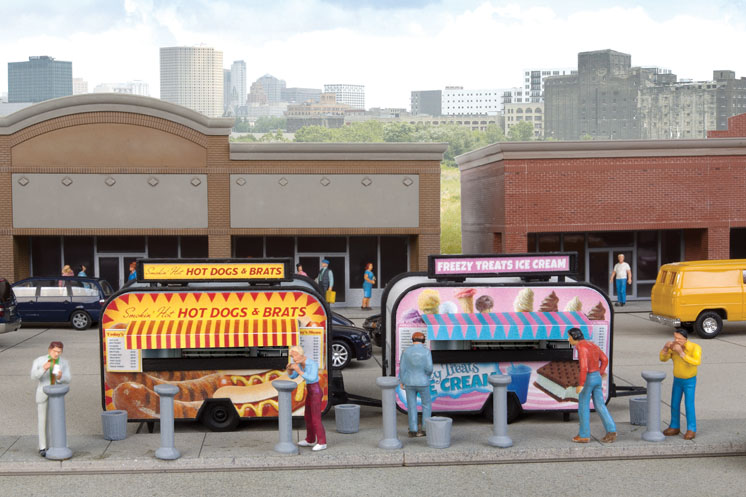 Wm. K. Walthers Inc. HO scale food trailer