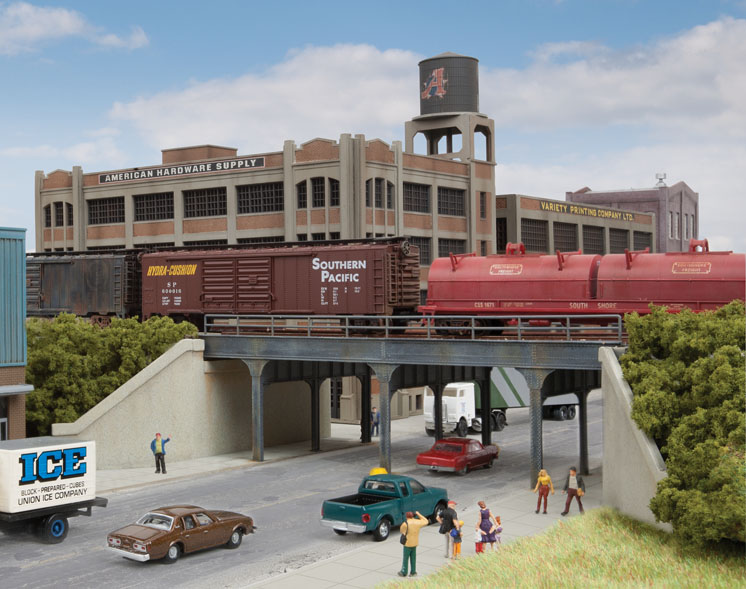 Wm. K. Walthers Inc., HO scale urban steel overpass