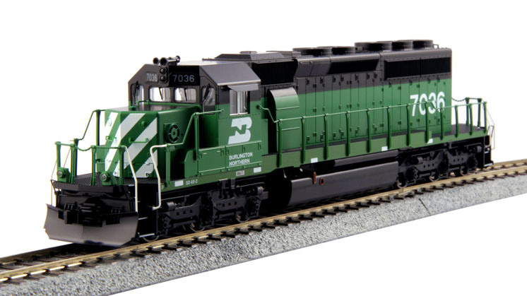 Kato USA HO scale Electro-Motive Division SD40-2 diesel locomotive