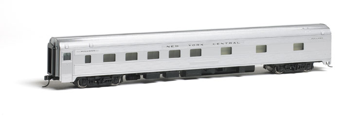 Walthers HO scale Budd 85-foot 10-roomette, six-double-bedroom sleeper