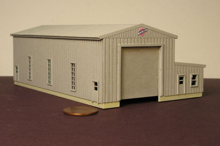 Monroe Models HO scale Chicago & North Western enginehouse