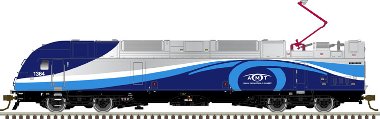 Altas HO scale Bombardier Transportation ALP-45DP dual-mode locomotive