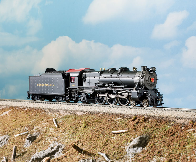 MTH HO scale Pennsylvania RR K4s 4-6-2 steam locomotive
