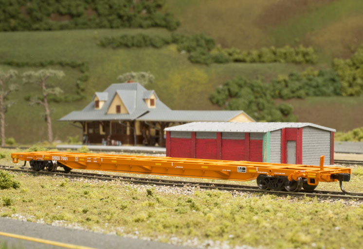 Atlas Model Railroad Co. N scale 85-foot trash flatcar