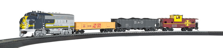 Menards HO scale Santa Fe Warrior