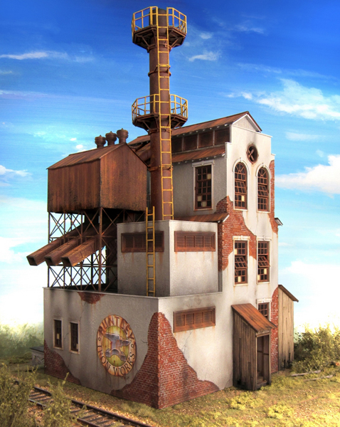 Jason Jensen Trains and Showcase Miniatures HO scale Huntley Iron Works
