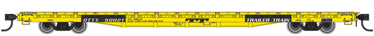 Wm. K. Walthers Inc. HO scale Pullman-Standard 60-foot flatcar