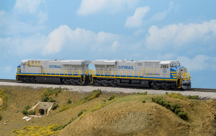 Wm. K. Walthers HO scale General Electric ES44AC and AH diesel locomotives