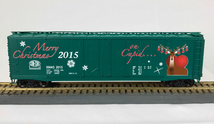 Con-Cor Internatiional HO scale 50-foot double-plug-door boxcar