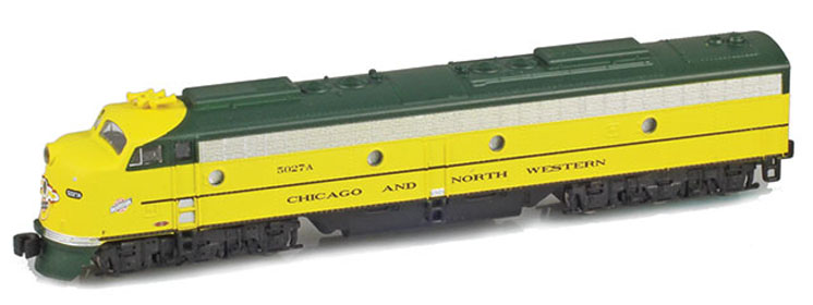 American Z Line Z scale Electro-Motive Division E8 diesel locomotive