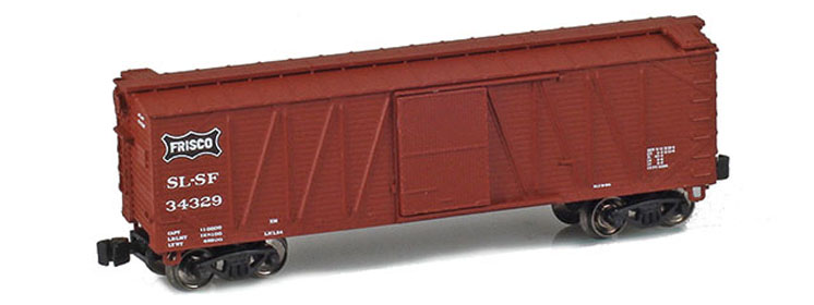 American Z Line Z scale 40-foot single-sheathed boxcar