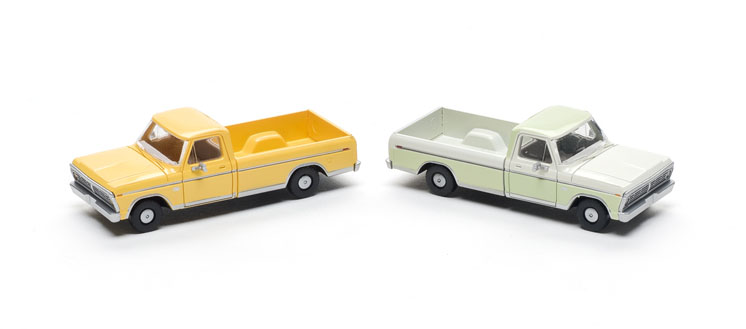Atlas Model Railroad Co. HO scale 1973 Ford F-100 pickup