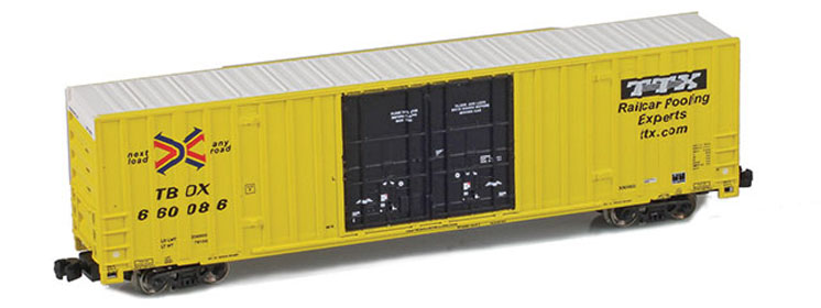 American Z Line Z scale Gunderson 60-foot hi-cube boxcar