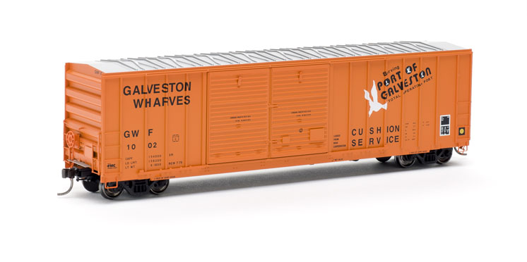 Athearn HO scale FMC 5,347-cubic-foot-capacity double-door boxcar