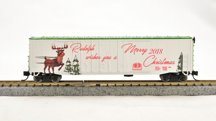 Con-Cor N scale 50-foot plug-door boxcar