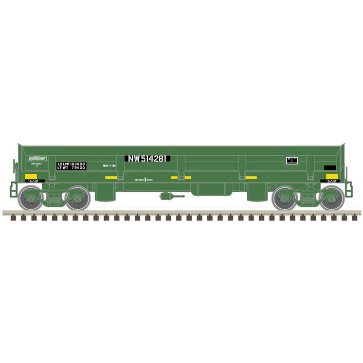 Atlas Model Railroad Co. N scale Difco side-dump car