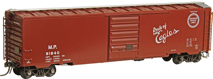 Kadee HO scale Missouri Pacific 50-foot PS-1 boxcar
