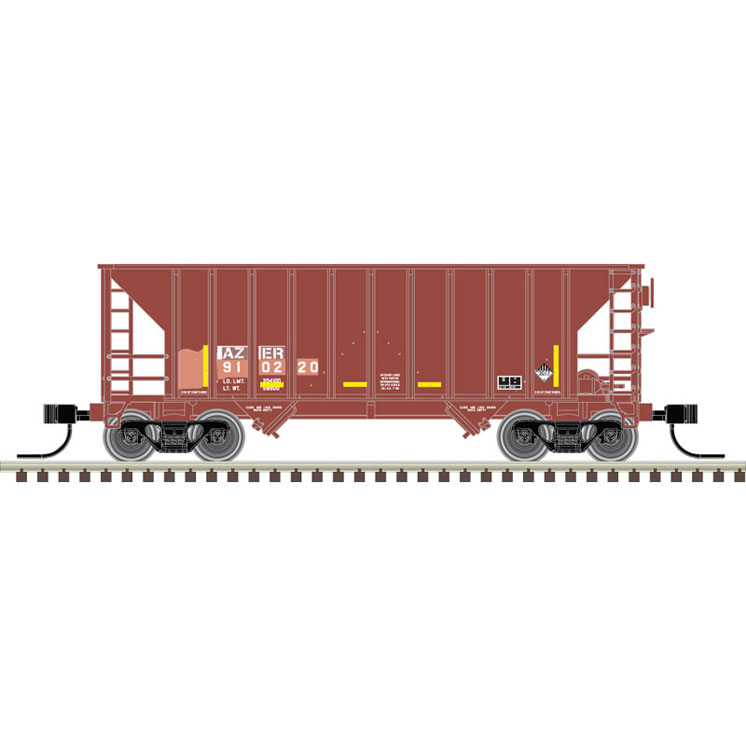 Atlas N scale Greenvlle 100-ton hopper