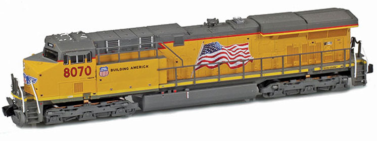 American Z Line Z scale General Electric ES44AC diesel locomotive