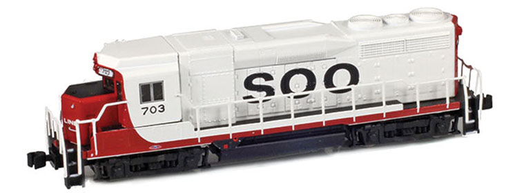 American Z Line Z scale Electro-Motive Division GP30 diesel locomotive