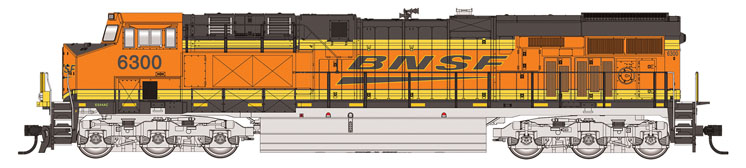 Wm. K. Walthers HO scale General Electric ES44AC and AH diesel locomotives