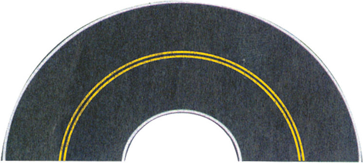 Wm. K. Walthers HO scale adhesive paved roadway