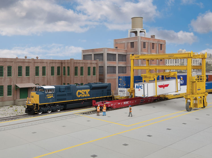 Wm. K. Walthers HO scale intermodal yard pavement kit