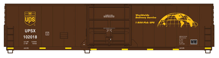 Wm. K. Walthers HO scale Fruit Growers Express 50-foot insulated boxcar
