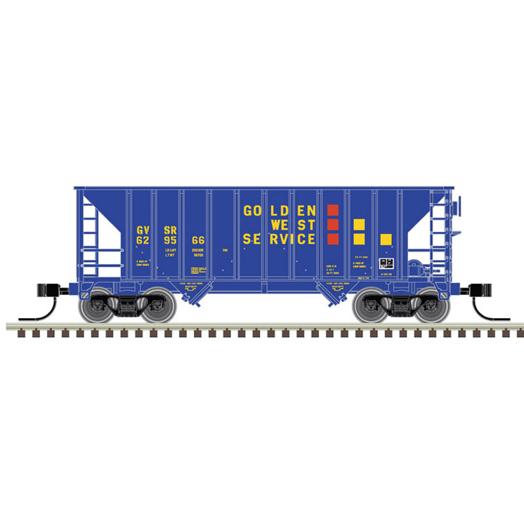 Atlas Model Railroad Co. N scale Greenville 100-ton two-bay hopper