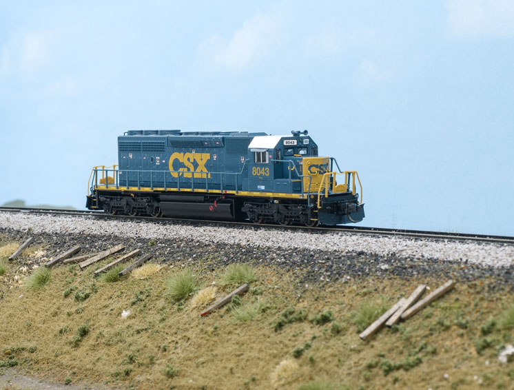 Broadway Limited Imports N scale Electro-Motive Division SD40-2 diesel locomotive