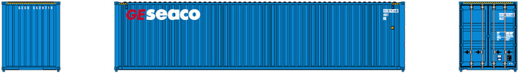Jacksonville Terminal Co. N scale 40-foot high-cube corrugated-side intermodal container
