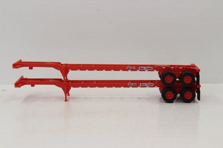 Jacksonville Terminal Co. N scale 40-foot intermodal container chassis