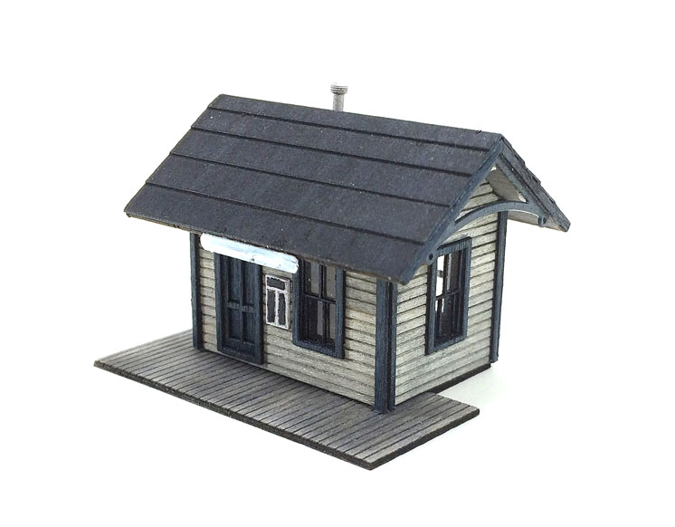 American Model Builders N scale branchline depot kit