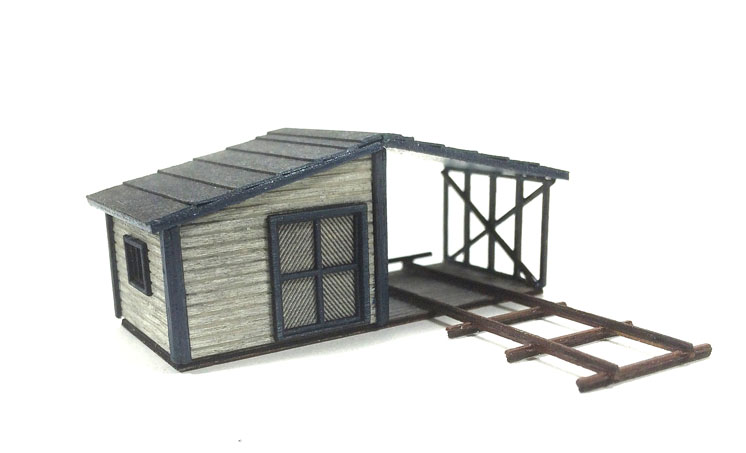 American Model Builders N scale Gandy Dancer shed kit