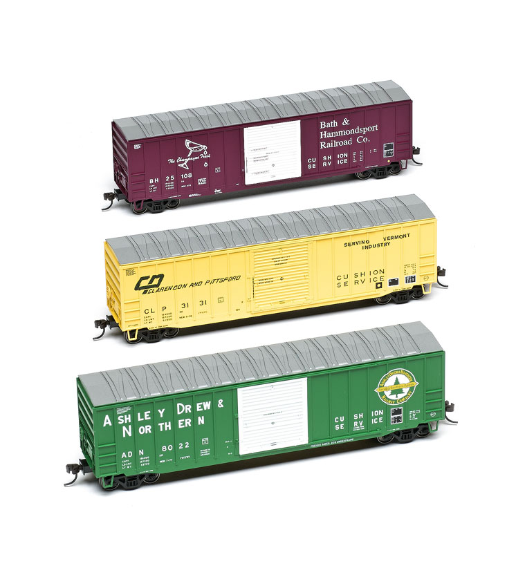 Atlas HO scale ACF 50 foot boxcar
