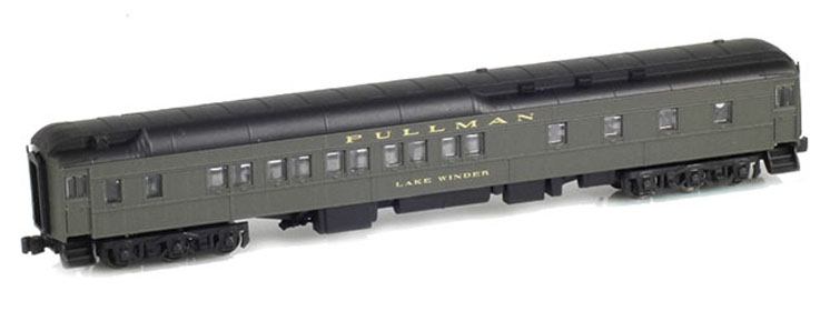 American Z Line Z scale Pullman heavyweight passenger car