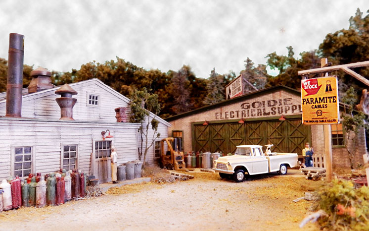 Bar Mills Scale Model Works HO scale Goldie Electric Co. 