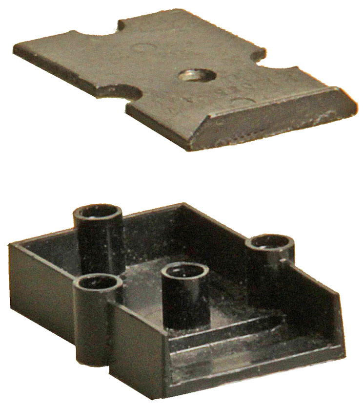 Kadee Quality Products Co. O scale metal draft-gear boxes and lids