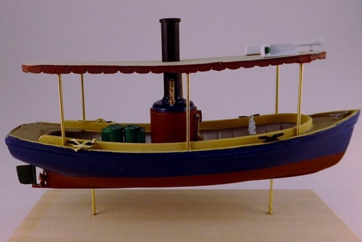 Sea Port Model Works O scale 24-foot steam launch