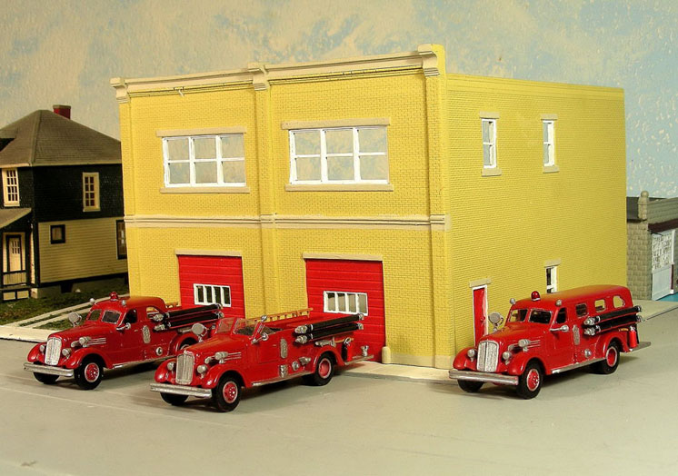Sylvan Scale Models HO scale 1946-51 Seagrave pumpers